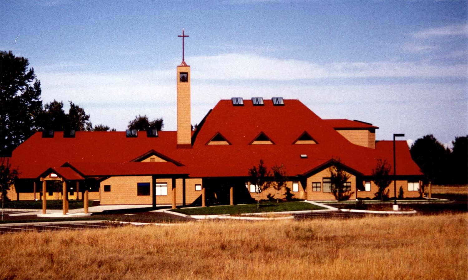 old photo of church building